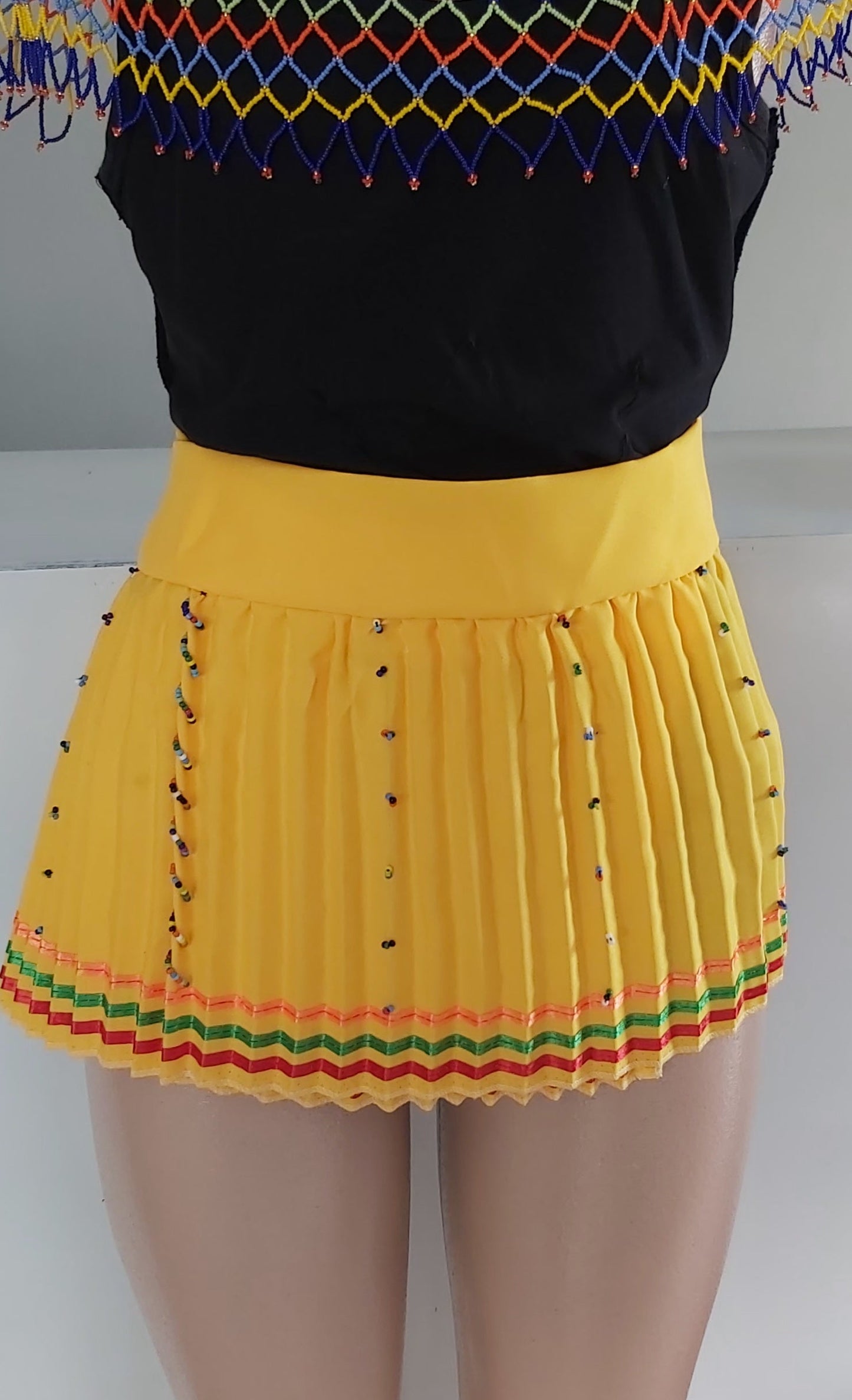 Zulu beaded kiddies skirt