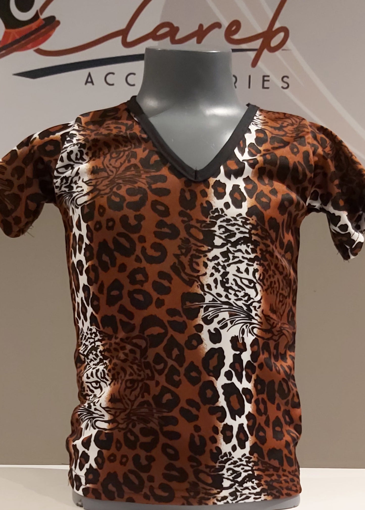 Leopard Print Kiddies TShirt