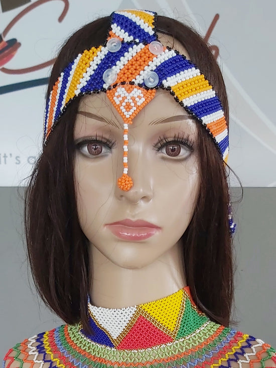 Ndebele Headgear, headgear traditional head accessories African ...