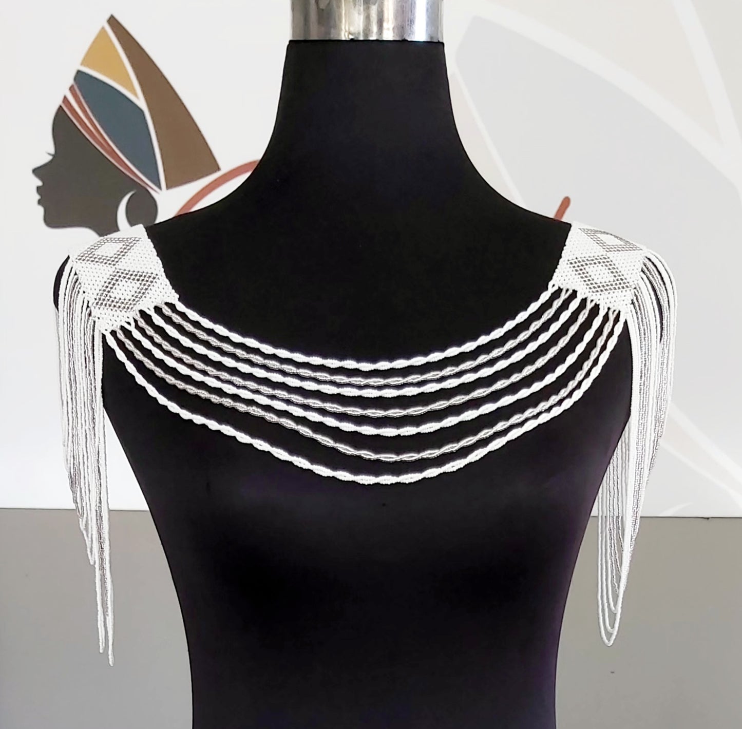 Sapho Beaded Neckpiece