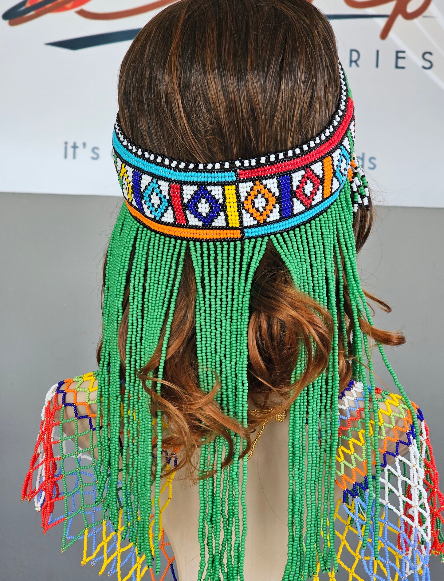 Oni Beaded Wig