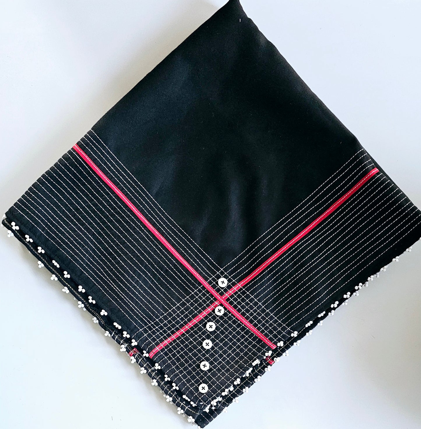 Beaded Doek Rectangle