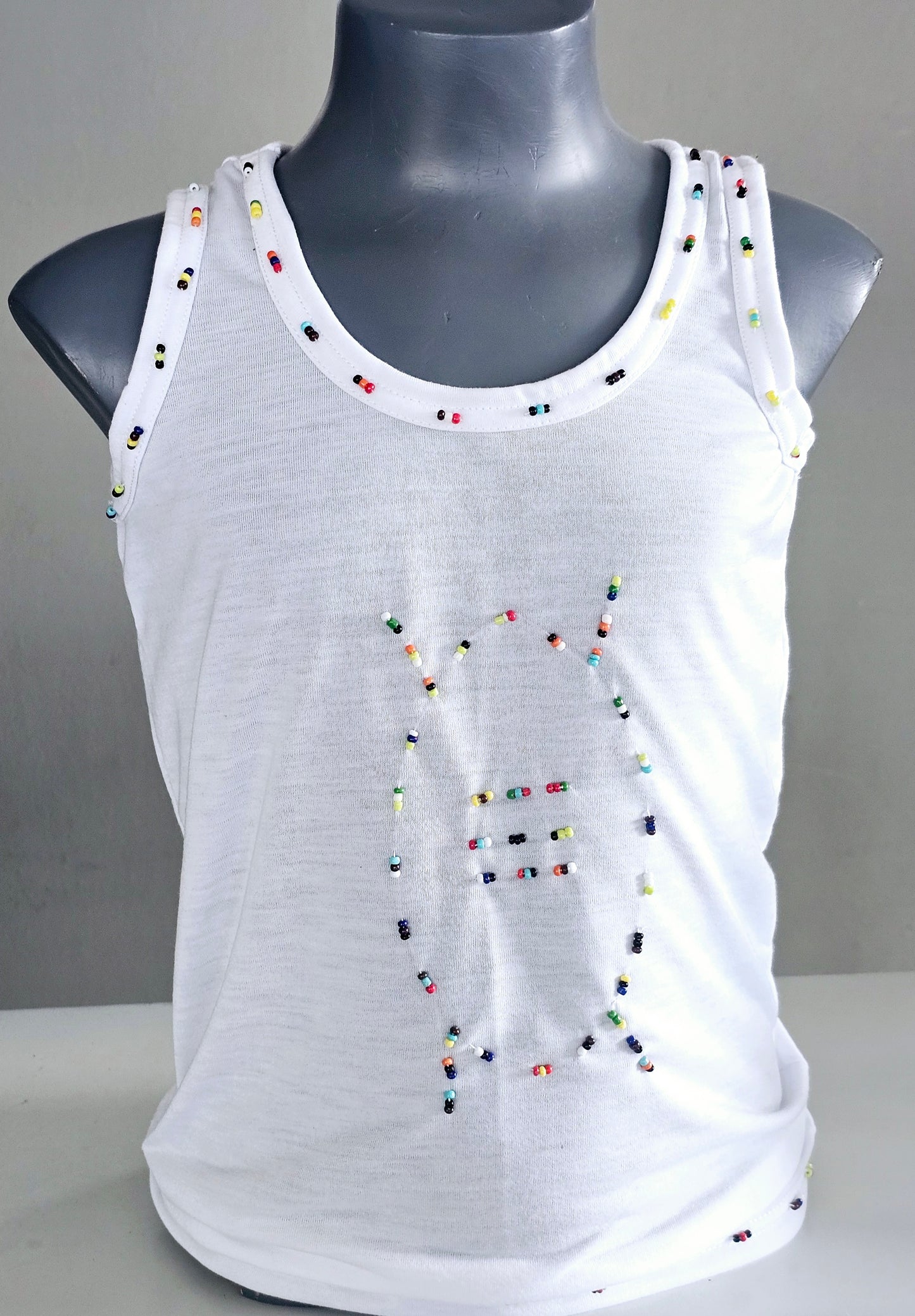 Kiddies Beaded Vest