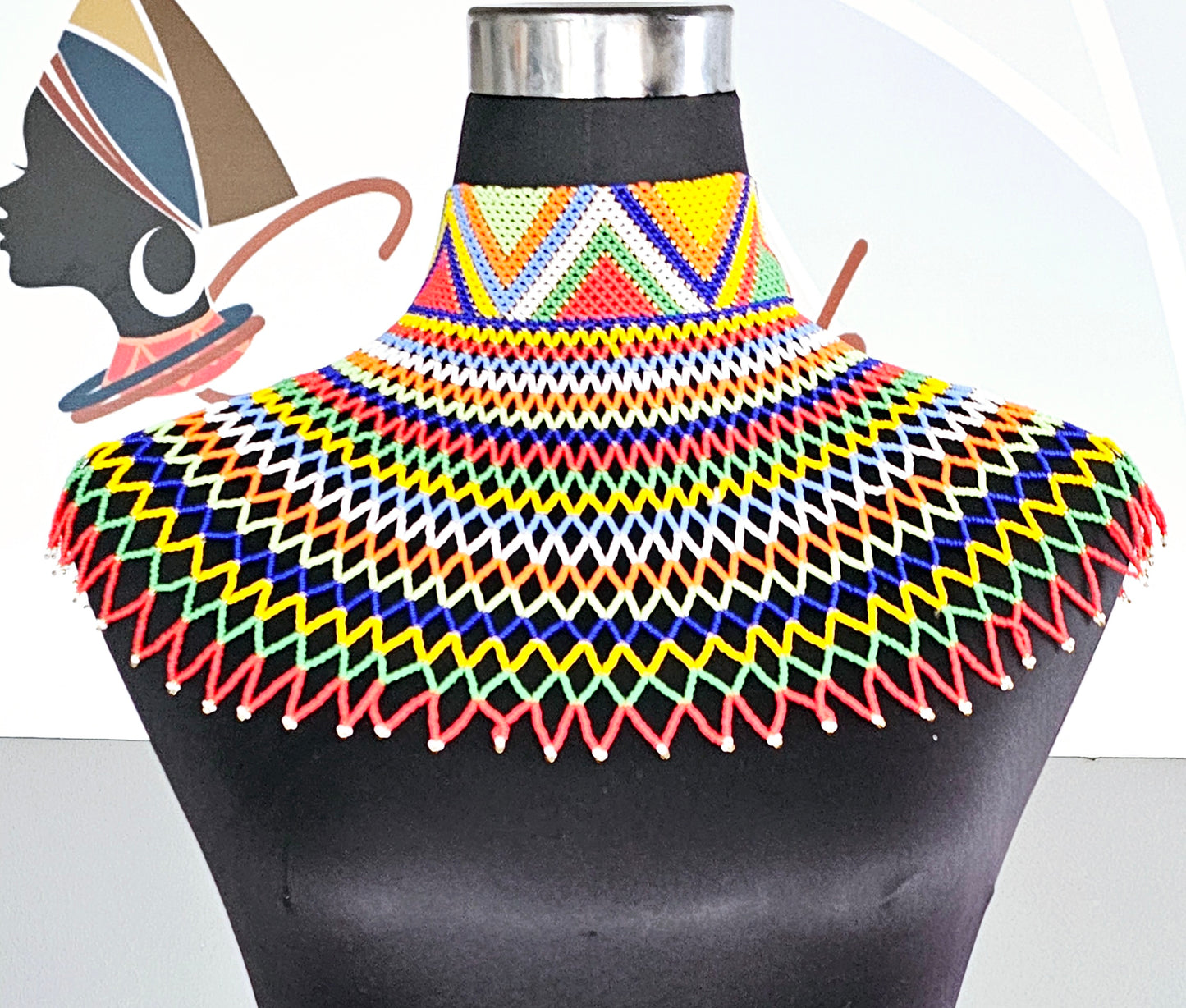 Nomazwi  Neckpiece High collar