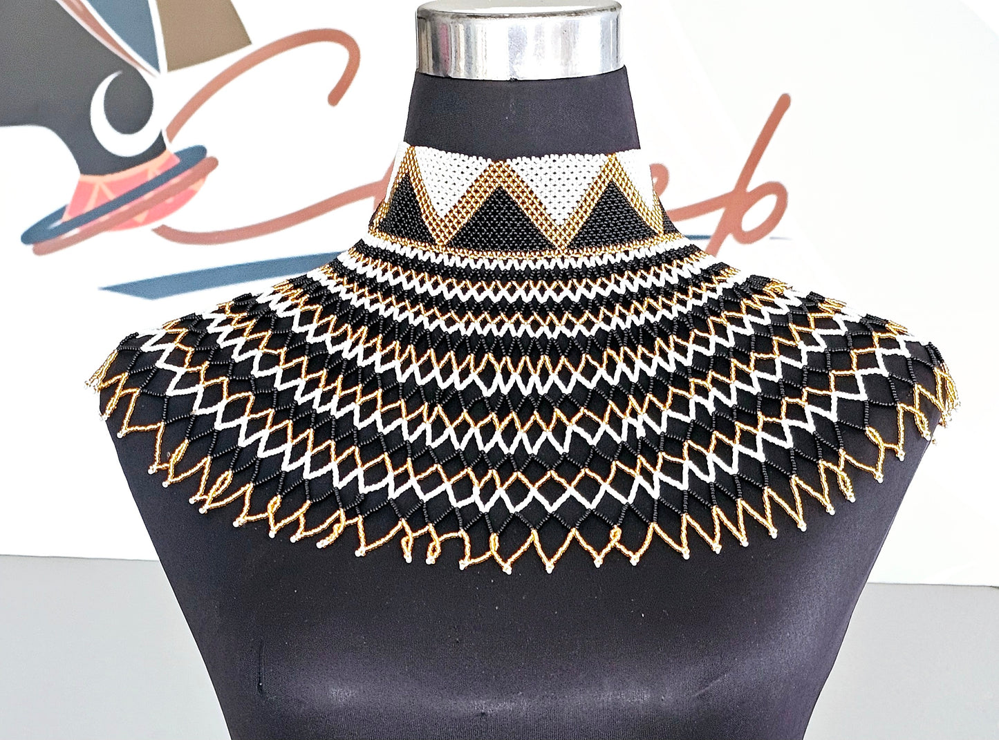 Nomazwi  Neckpiece High collar