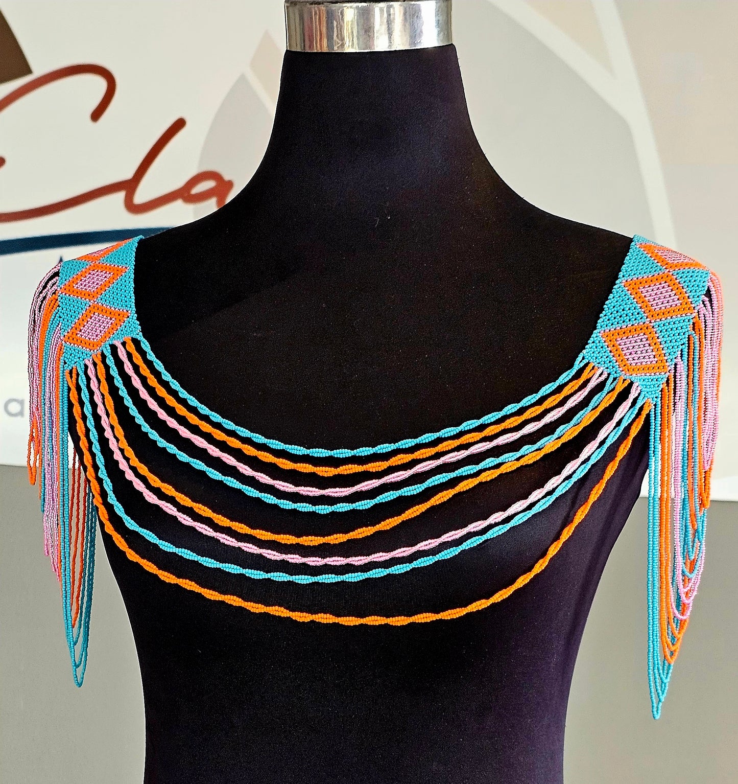 Sapho Beaded Neckpiece