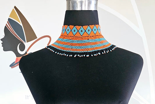 Lona Beaded Neckpiece
