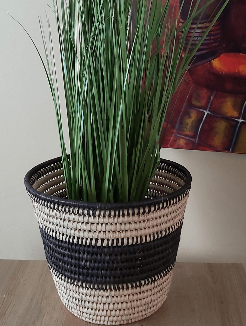 Woven Basket Planters