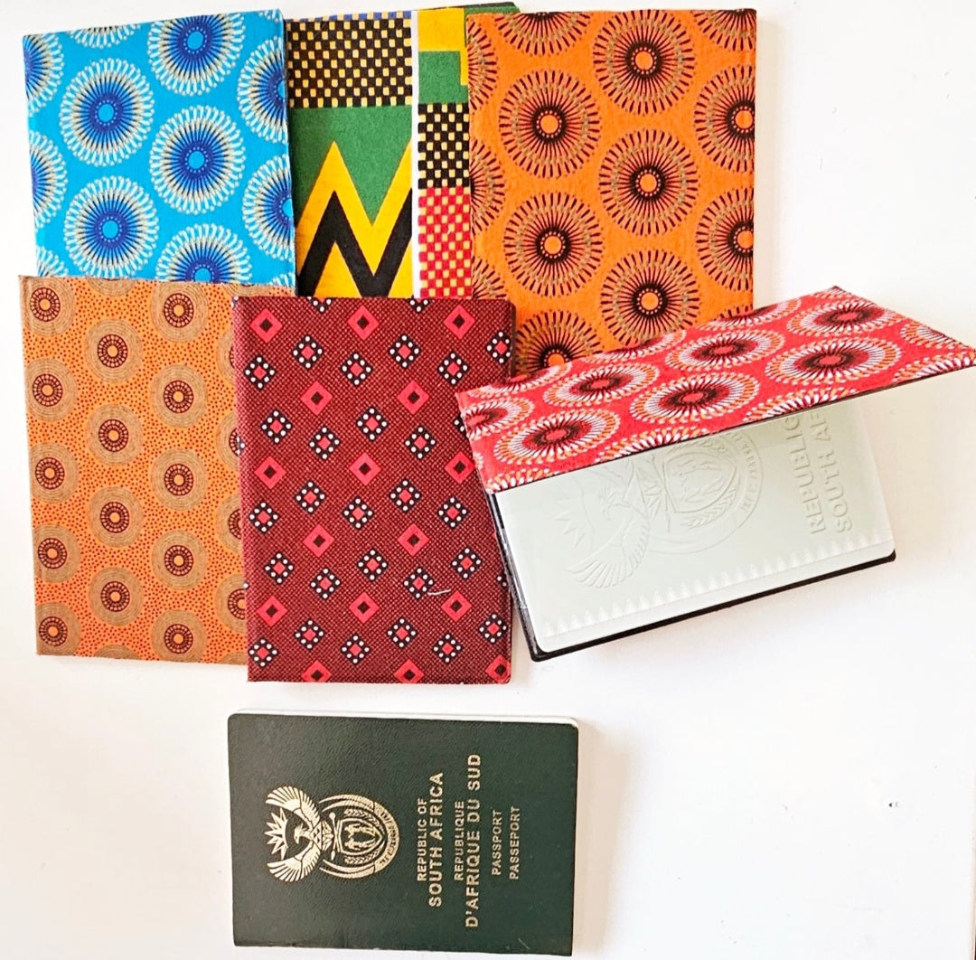 Passport Shweshwe Cover