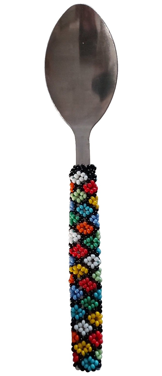 Beaded Dessert Fork