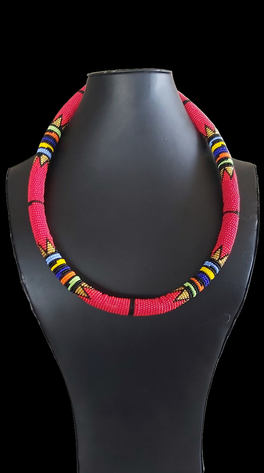 Zulu Beaded Thick Neckring