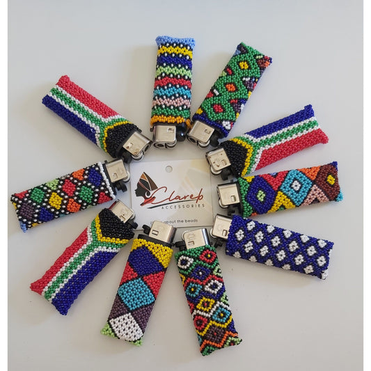 Beaded Cigarette Lighter