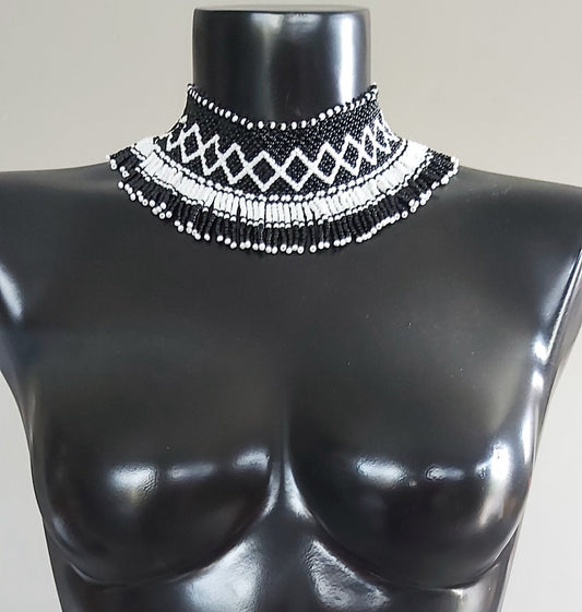 Beaded Flat Chocker