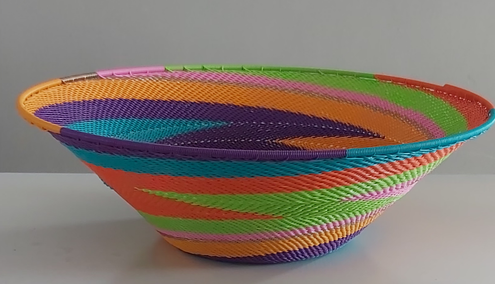 Telephone Wire Bowl 33x14cm